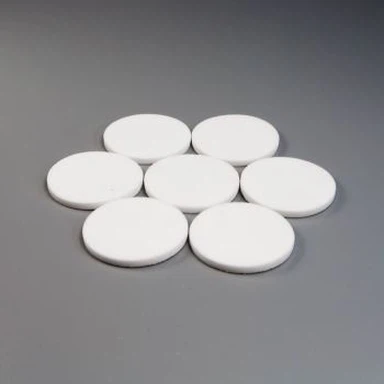 Plaque filtrante en plastique poreux